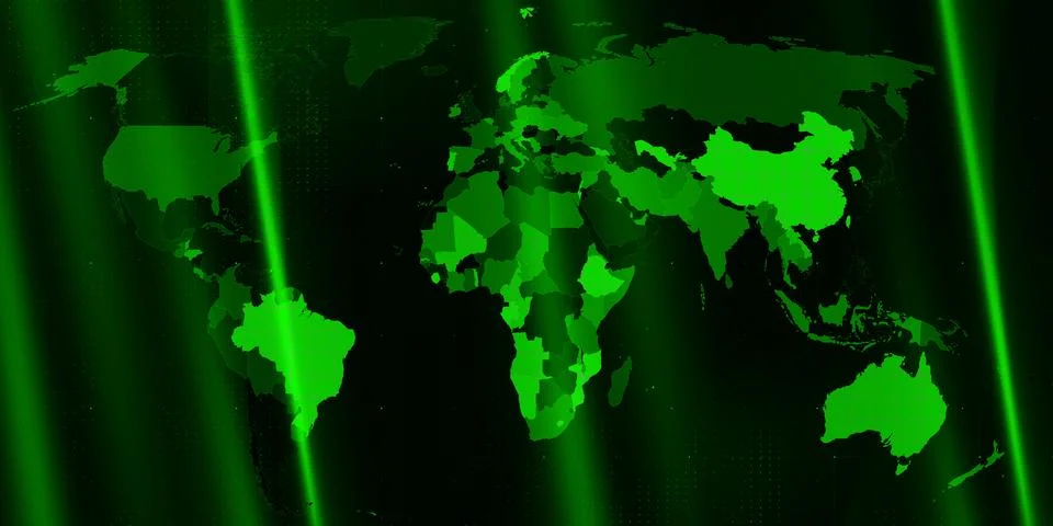 World News Background Image Visualization Stock Illustration