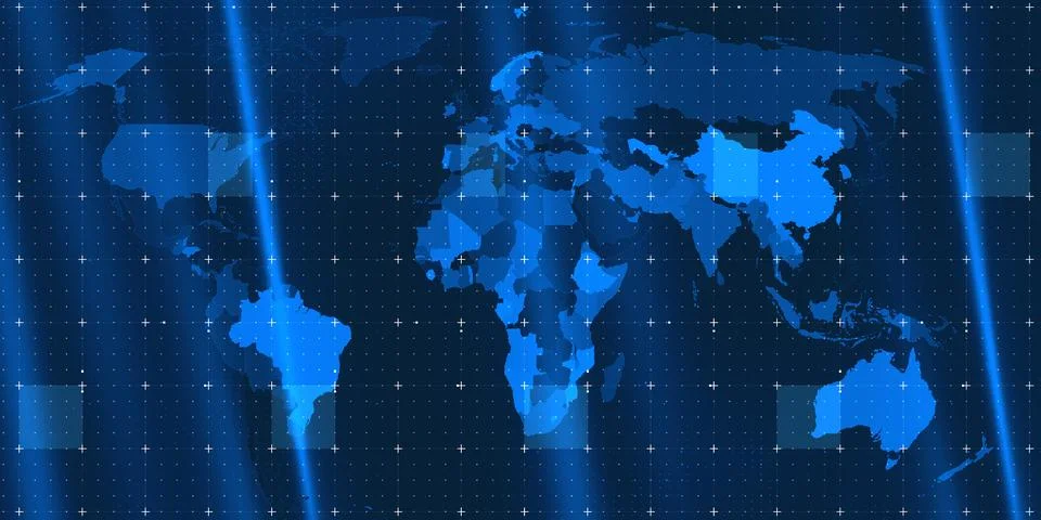 World News Background Image Visualization イラスト素材