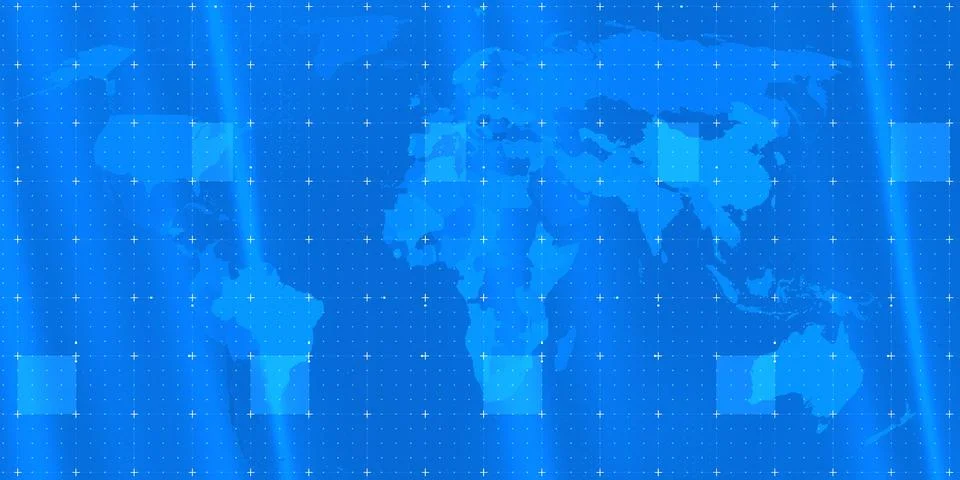 World News Background Image Visualization 库存插图