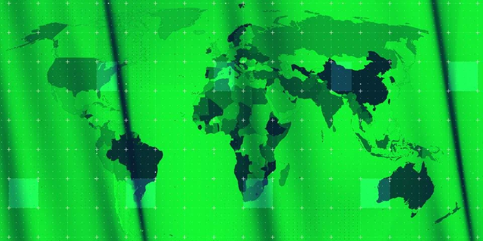 World News Background Image Visualization Stock Illustration