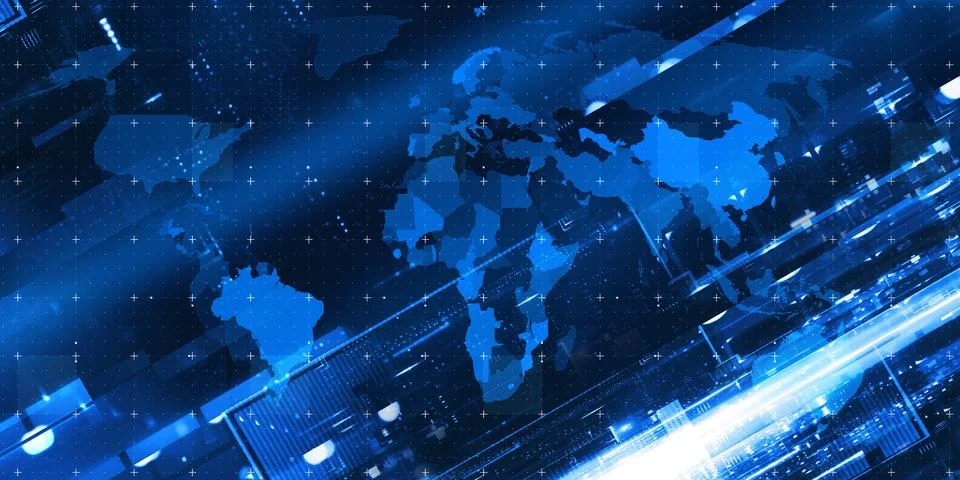 World News Background Image Visualization イラスト素材