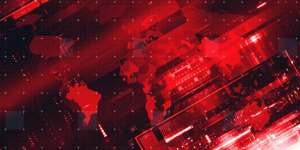 World News Background Image Visualization Illustrazione stock