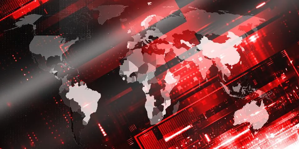 World News Background Image Visualization イラスト素材