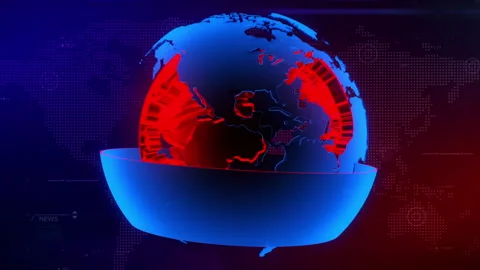 World News Background It Can Be Used As Stock Video Pond5