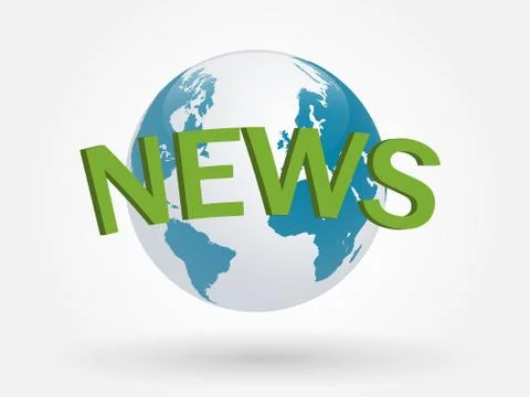 World News Stock Illustration