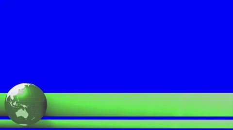 World news lower third rotating spinning newsroom title 3rd chyron l3rd loop 4k 動画素材 61036744