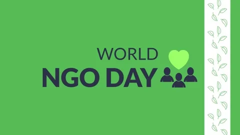 World NGO Day Vídeo Stock 335639022