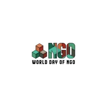 World NGO day Stock Illustration