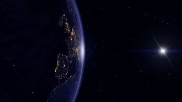 World night and day. Stock Footage 85660443
