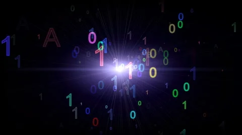 World of Numbers Stock Footage 1200911