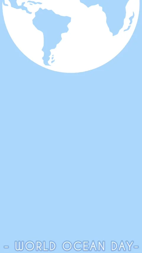 World ocean day two Stock Footage 309401006