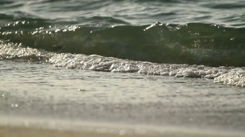 World ocean,  waves close-up Stock-Footage 34331621
