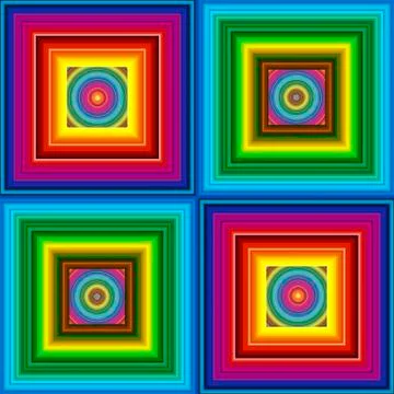 World of Paint Stock Illustration