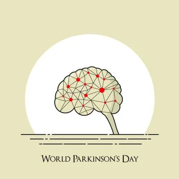 World Parkinson's Day Stock Illustration