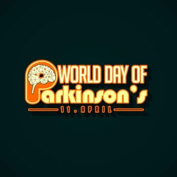 World Parkinson's Day Stock Illustration