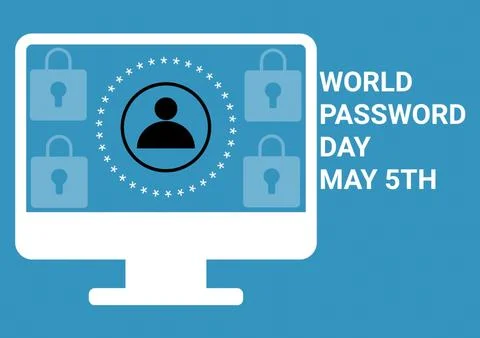 World password day concept Stock Illustration