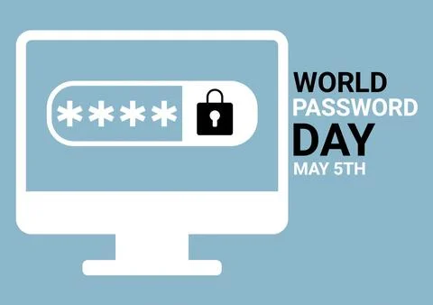 World Password Day Stock-Illustration