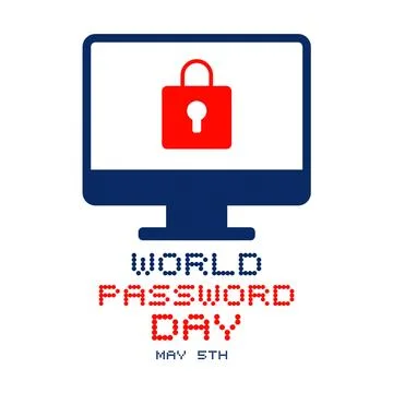 World Password Day Stock Illustration