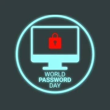 World Password Day Stock Illustration