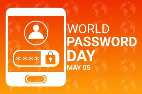 World Password Day Stock Illustration