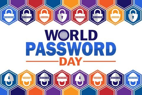 World Password Day Stock-Illustration