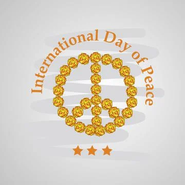 World Peace Day Background Illustration