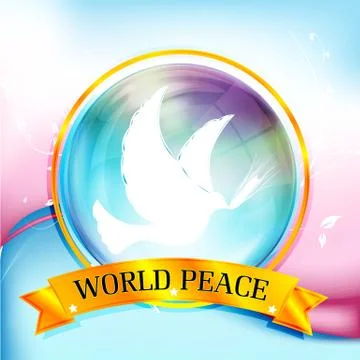 World peace Stock Illustration