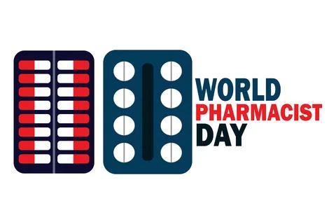 World Pharmacist Day 스톡 일러스트