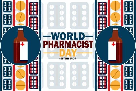 World Pharmacist Day Ilustración de archivo