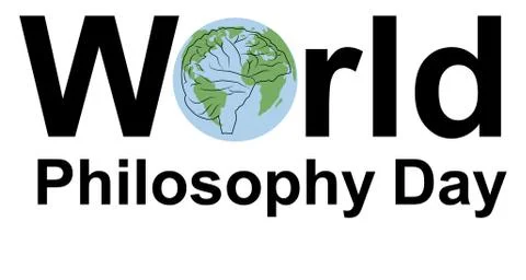 World Philosophy Day Stock Illustration