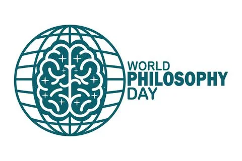 World Philosophy Day Stock Illustration