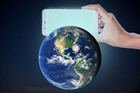 World Phone Communications Elements of this image furnished by NASA Stock Photos