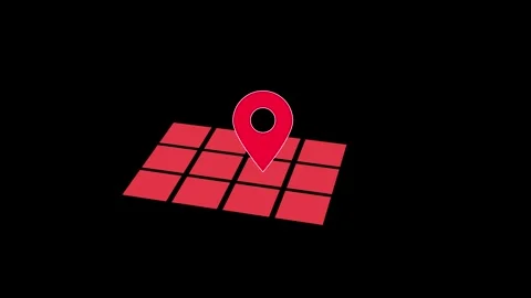 World Pin Point Location Map Animation, ... | Stock Video | Pond5