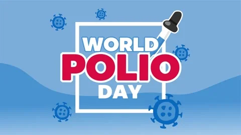 World Polio Day Stock Footage 306993882