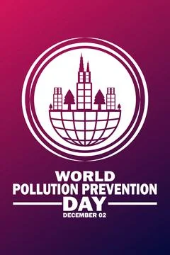 World Pollution Prevention Day Vector illustration Illustrazione stock