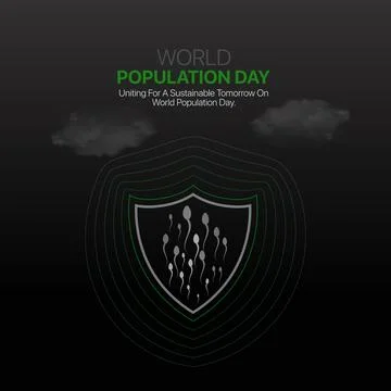 World Population Day creative ads design.World Population Day,11july, vecto.. Stock Illustration