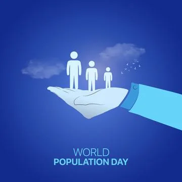 World Population Day creative ads design.World Population Day,11july, vecto.. Stock Illustration