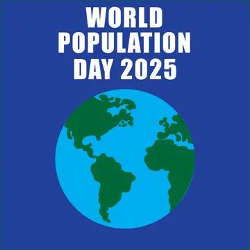 World Population Day Vector – Poster &amp; Banner Design Stock Illustration