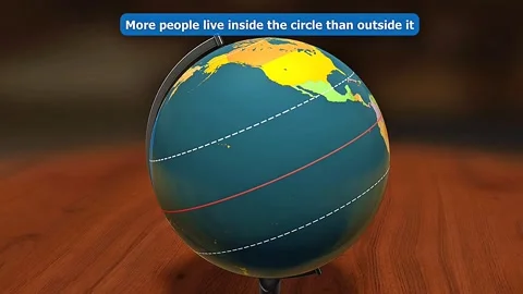 World population density Stock Footage 314144586