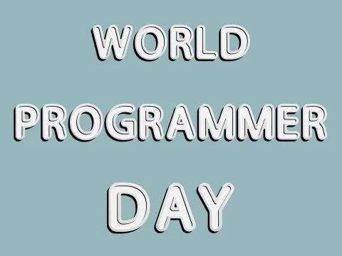 World Programmer Day Stock-Illustration