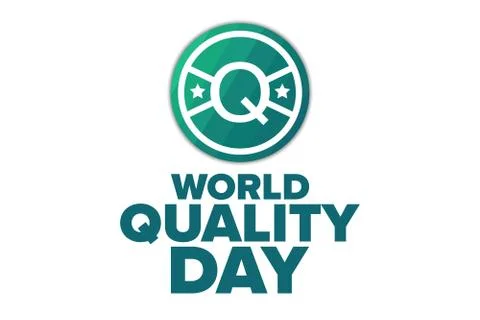 World Quality Day. Second Thursday in November. Holiday concept. Template for Stock Illustration