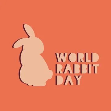 World rabbit day celebration Stock Photos