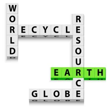World recycle Illustrazione stock