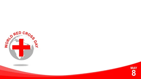 World Red Cross Day with Copy Space Stock Footage 274445166
