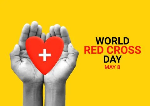 World Red Cross Day Illustrazione stock