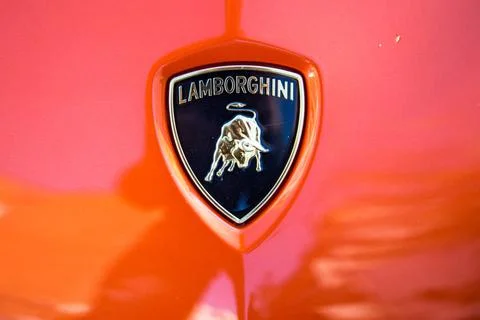 World s First Learner Lamborghini spotted in Kentish Town - London 25th O... Stock Photos
