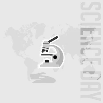 World Science Day Stock Illustration