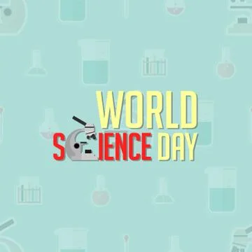 World Science Day Stock Illustration