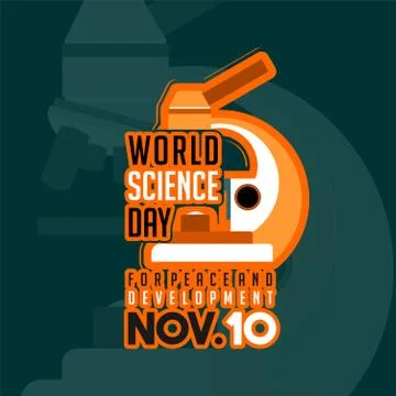 World Science Day Stock Illustration