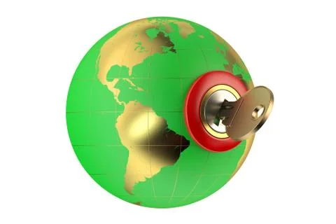 World security concept Stock Illustration